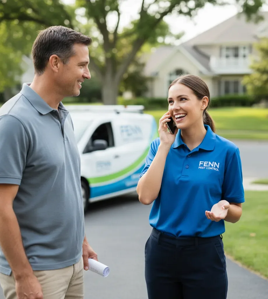 Fenn Pest Control customer support in Anderson